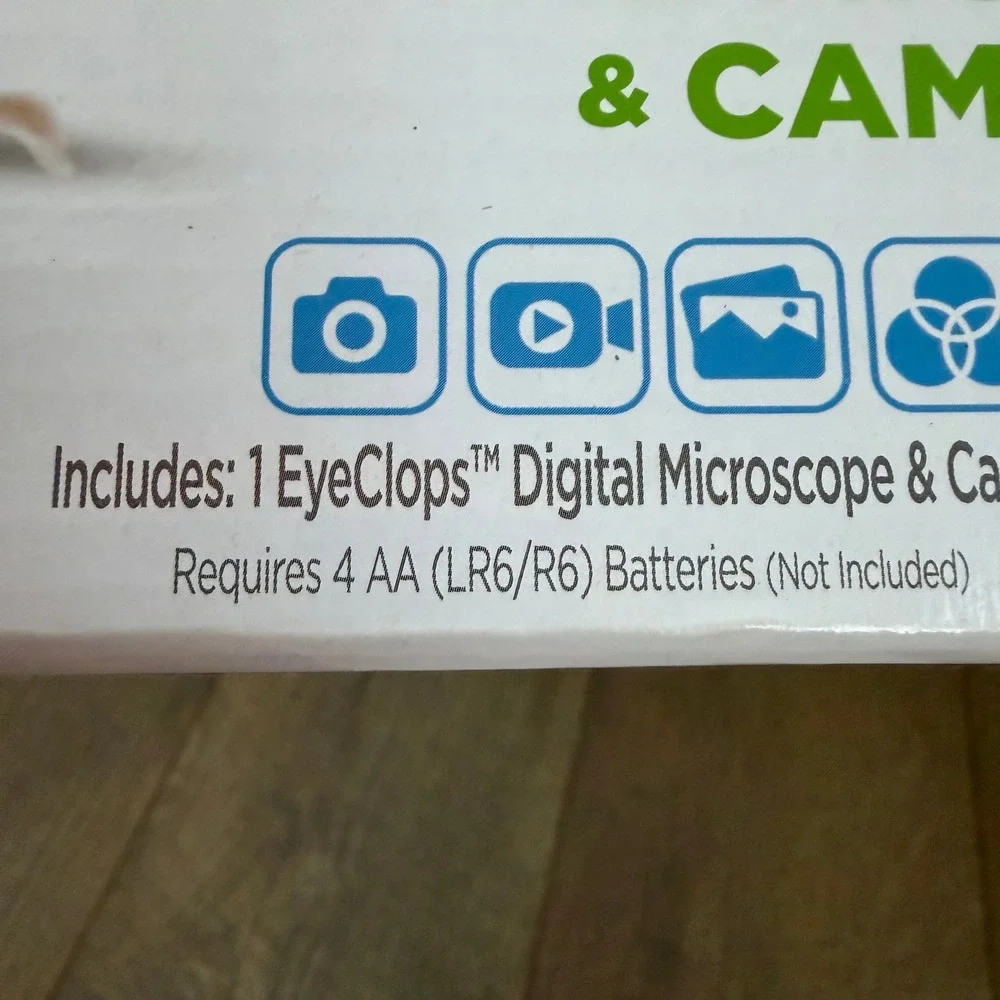 Eyeclops Digital Microscope 800x Magnification STEM Camera Jakks Pacific Kids